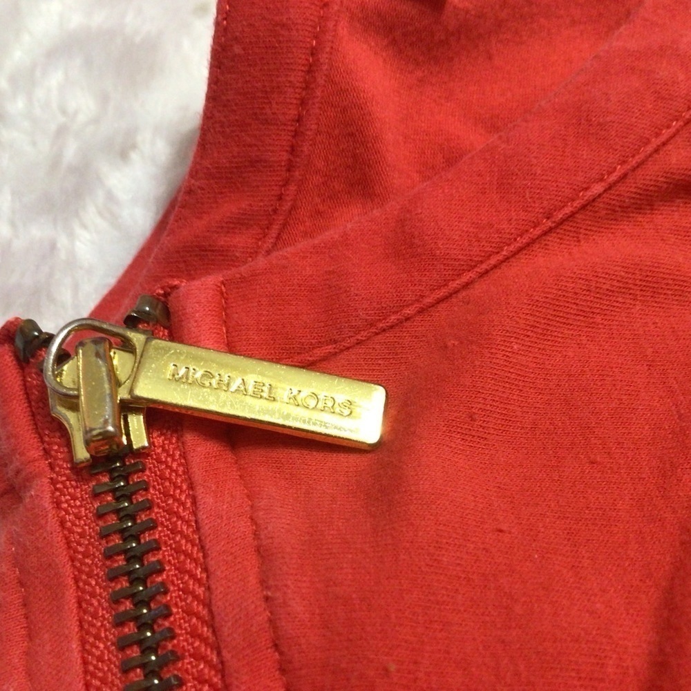 Michael Michael Kors Zipper Shoulder Top S - Picture 4 of 8